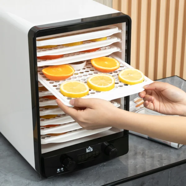 11 Tier Food Dehydrator with Adjustable Temperature Timer LCD Display 550W - Image 7