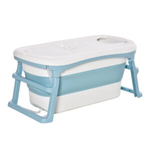 Alternative view of Foldable Bath Tub for Kids with Lid Home Sauna for Toddler Children 1 - 12 Years