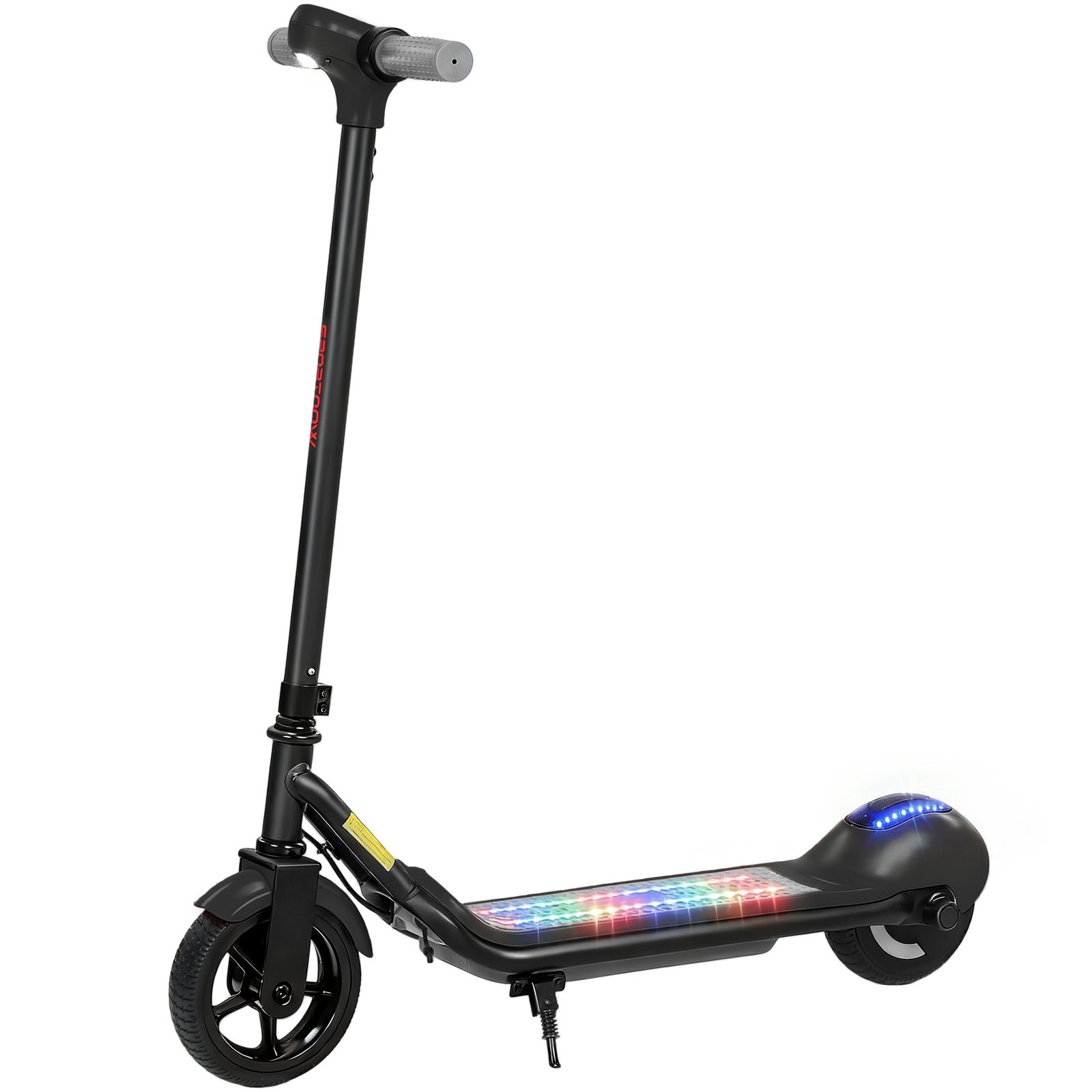 Electric Scooter, Lightweight Kids Scooter with LED Display, Black