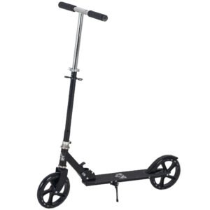 Foldable Kids Kick Scooter for Teens (7–14 Years) – 4-Level Adjustable Height, Rear Fender Brake