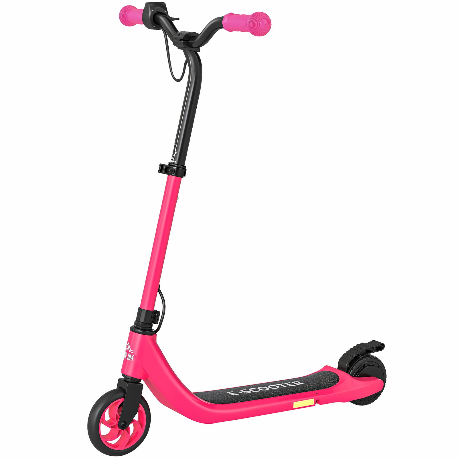 Foldable Electric Scooter for Kids 6+ – Adjustable Height, 8 km/h Max Speed, 6 km Range, Pink E-Scooter